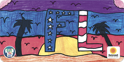 Students earn awards for Kids Tag Art creations